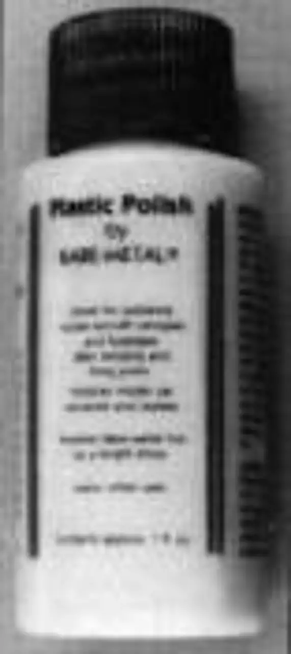 Plastic Polish (1oz Bottle) Bare Metal Foil