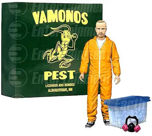 Breaking Bad Jesse Pinkman Exclusive Action Figure [Orange Hazmat Suit]