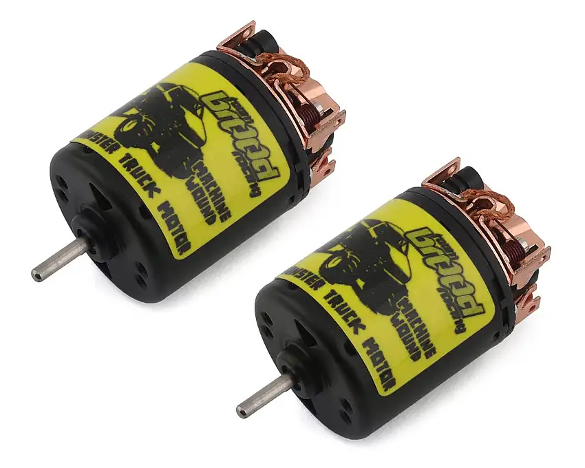 Team Brood Monster Truck Machine Wound 540 Clod Buster Motor Set (2) (13T) (Matched Pair)