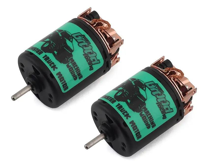 Team Brood Monster Truck Machine Wound 540 Clod Buster Motor Set (2) (27T) (Matched Pair)