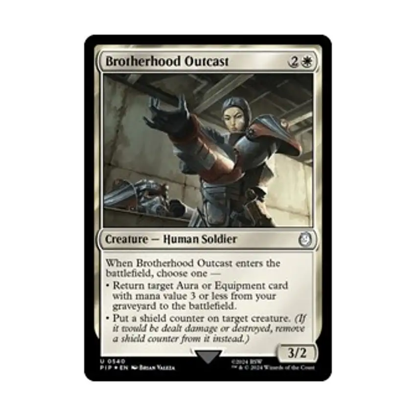 Brotherhood Outcast (Surge Foil) (U) (Foil)