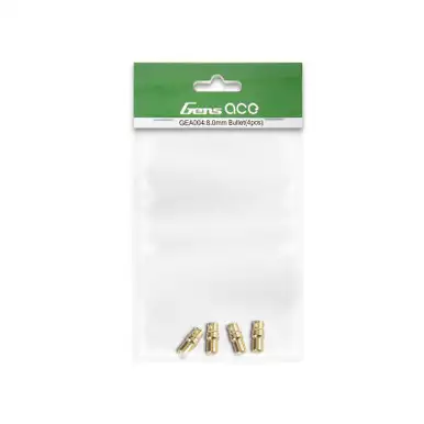 Gens Ace 8.0mm bullet for drag racing battery