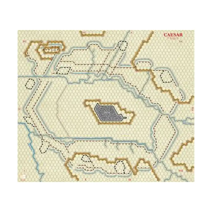 Caesar at Alesia - 3/4" Tan