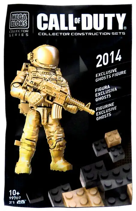 Mega Bloks Call of Duty 2014 Ghosts Exclusive Mini Figure Set #99707