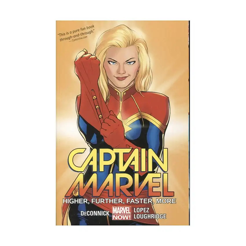Captain Marvel Vol. 1 - Higher, Further, Faster, More!