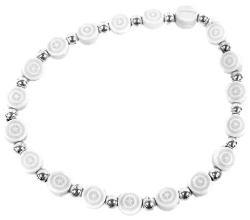 Captain America Bracelet [White]