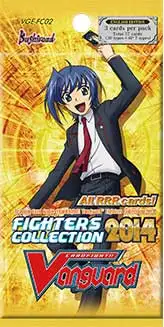 Cardfight Vanguard Trading Card Game Fighters Collection 2014 Booster Pack VGE-FC02 [3 Cards]