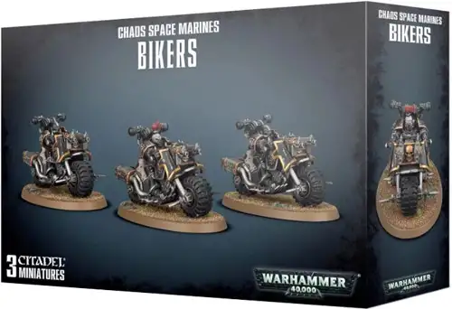 Warhammer 40K: Chaos Space Marines Bikers