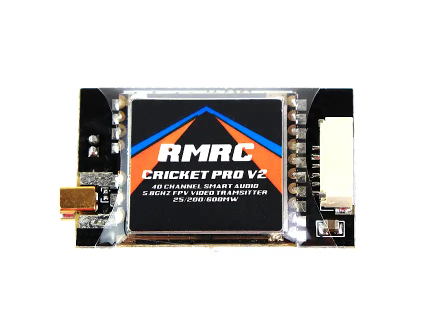RMRC Cricket Pro V2 - 5.8GHz VTX with Smart Audio - MMCX