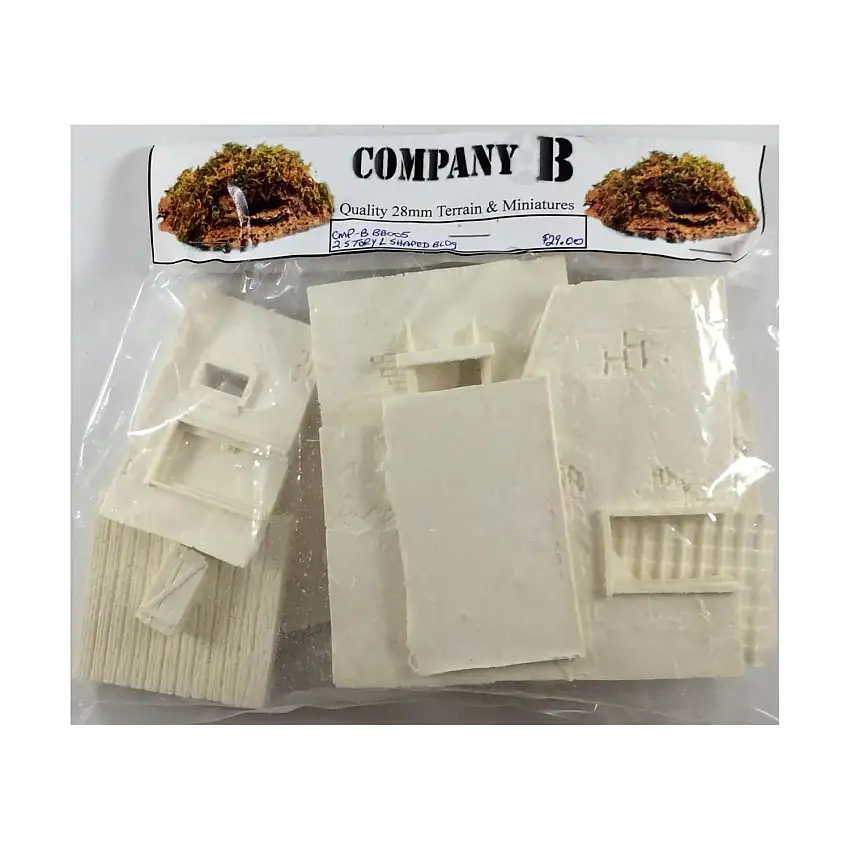 2 Story L Shaped Building