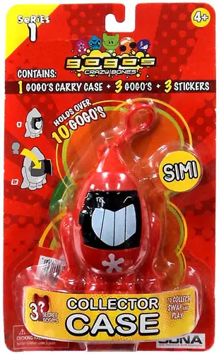 Crazy Bones Gogo's Series 1 Simi Collector Case [Red]