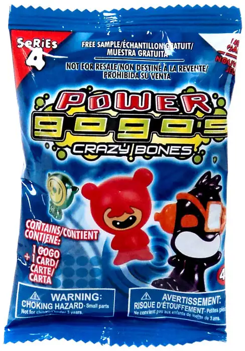 Crazy Bones Gogo's Series 4 Promo Pack