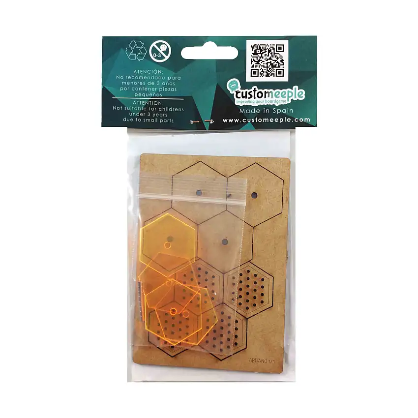 30mm MERC Bases - Orange