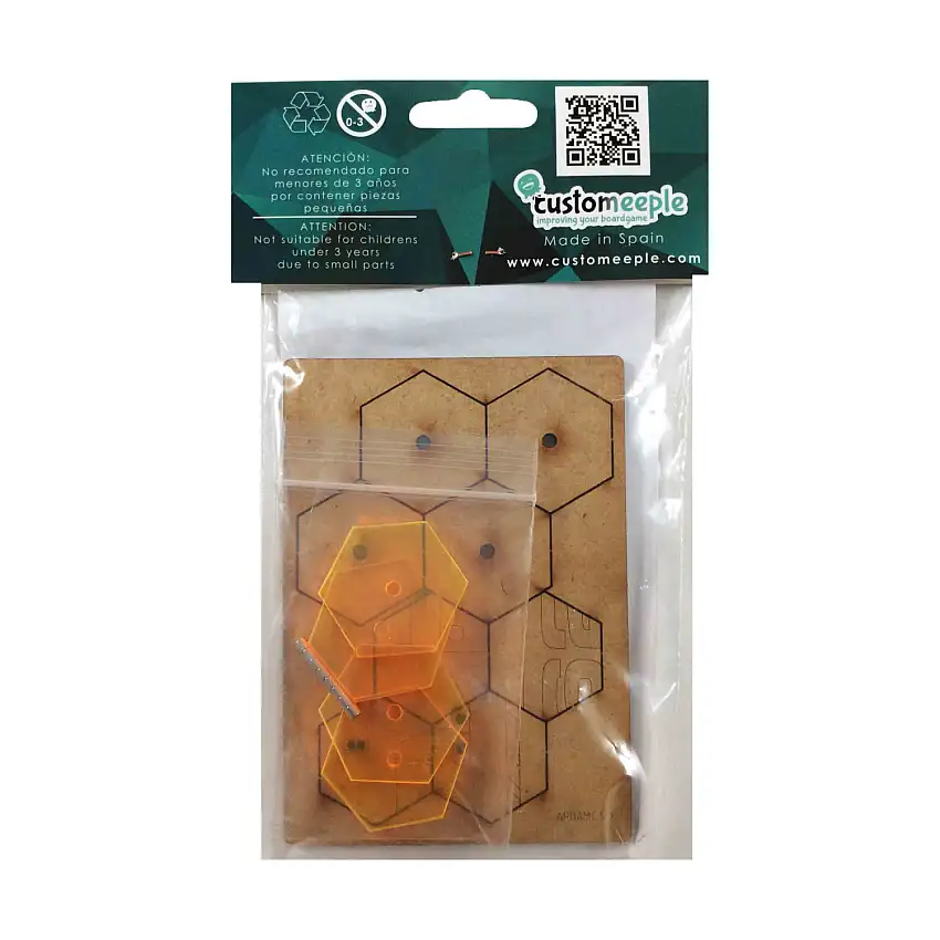 30mm Nomad Bases - Orange