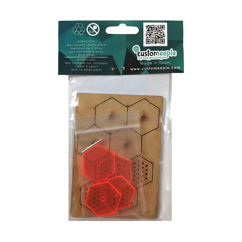 30mm Nomad Bases - Red