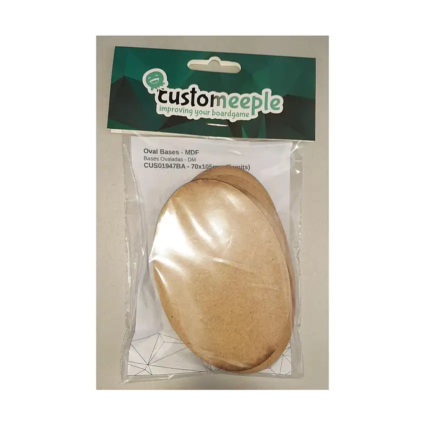 70mm x 105mm Oval Bases