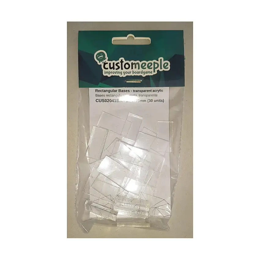 12.5mm x 25mm Rectangular Bases