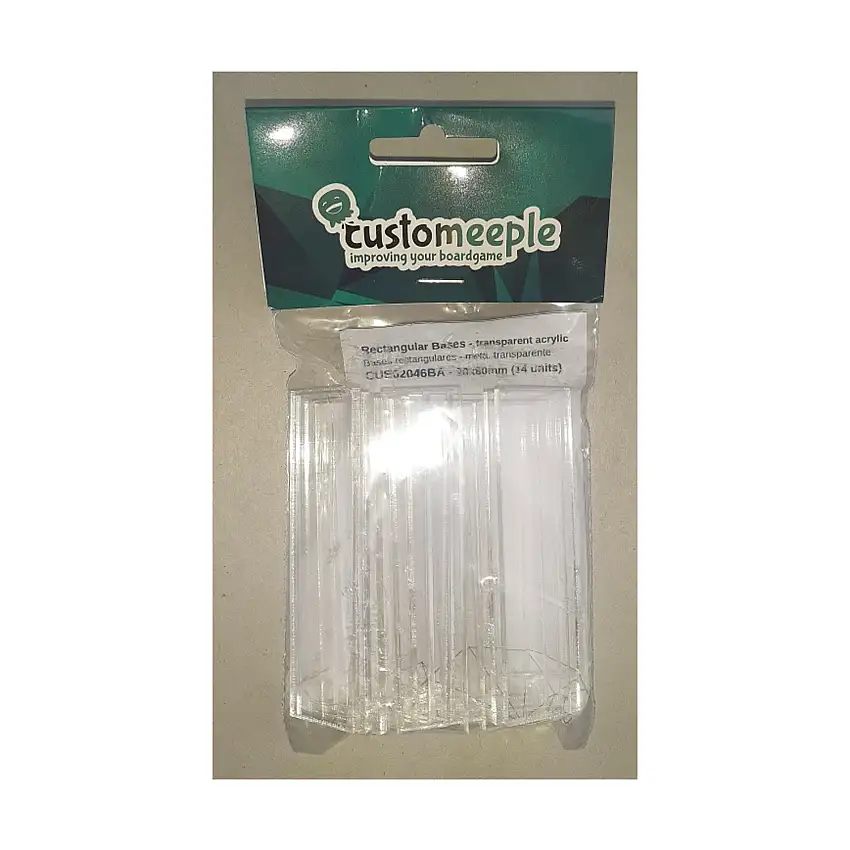 20mm x 80mm Rectangular Bases