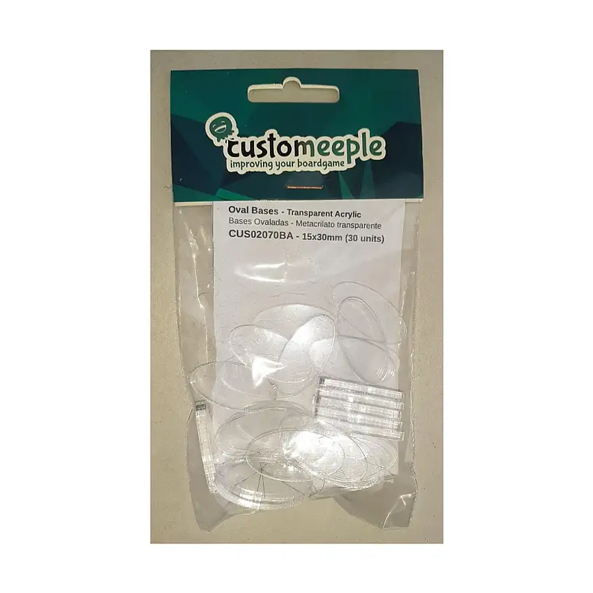 15mm x 30mm Oval Bases