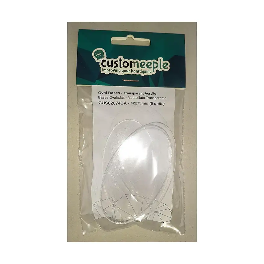 42mm x 75mm Oval Bases