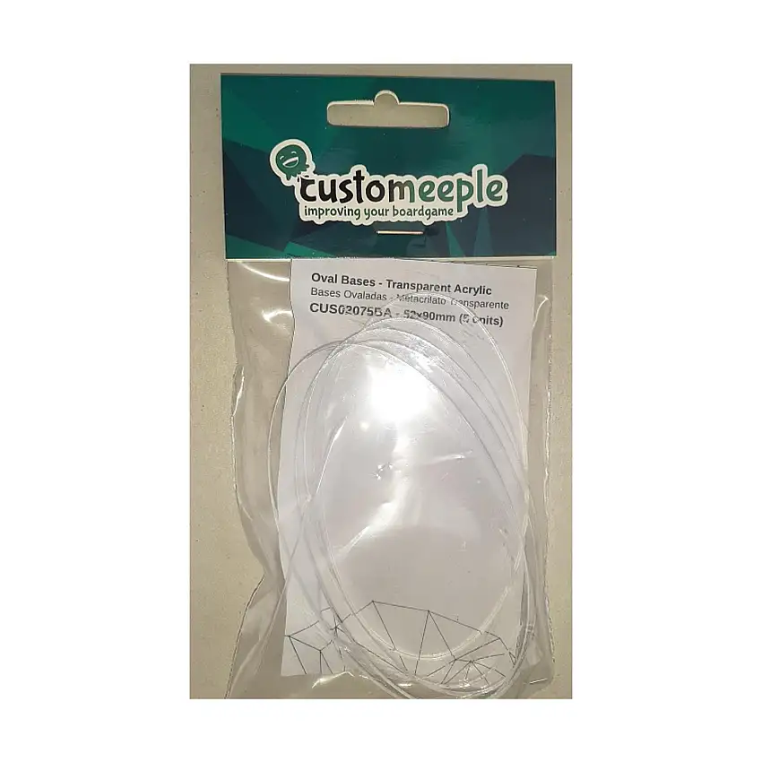 52mm x 90mm Oval Bases