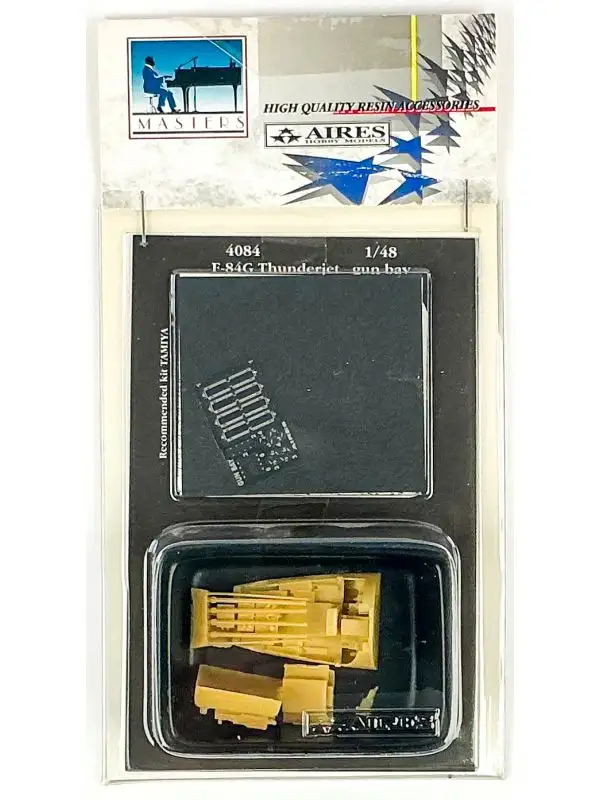 Aires 4084 F-84G Thunderjet Armament Bay 1/48 Scale Model Kit Detail Set