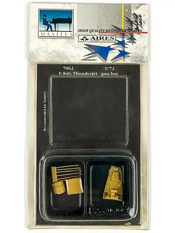 Aires 7062 F-84G Thunderjet Armament Bay 1/72 Scale Model Kit Detail Set