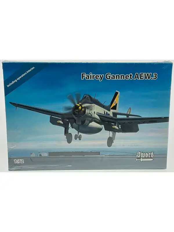 Sword SW72088SE Fairey Gannet AEW.3 1/72 Scale Plastic Model Kit