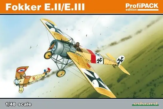 Eduard 8156 1/48 Fokker E II/III Eindecker Aircraft (Profi-Pack Plastic Kit)