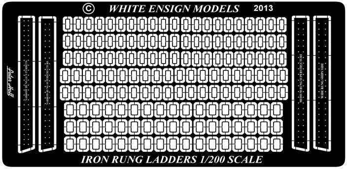 White Ensign Models 2019 1/200 Generic Ladder Rungs