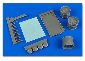 Aerobonus 320087 1/32 USN Utility Trailer Wagon w/Spill Absorbents