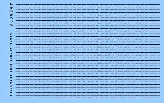 Archer Fine Transfers 88018 Surface Details: .025" (.64mm) Arc Weld Beads (Various Scales)