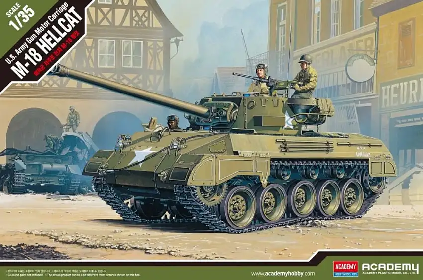 Academy 13255 1/35 M18 Hellcat US Army Tank
