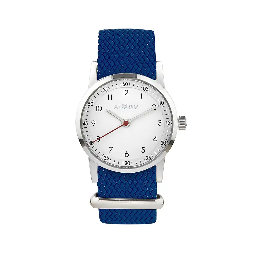 Classic Kids' Watch | Braided Blue