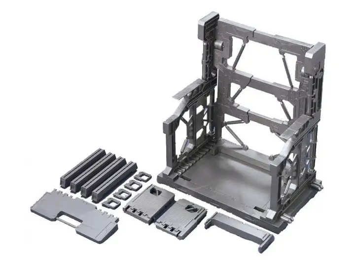 Builders Parts System Base 001 (Black) 1/144 Scale Accessory