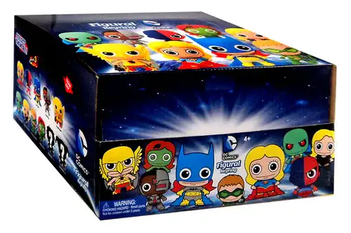 DC 3D Figural Keyring Series 3 Mystery Box [24 Packs]