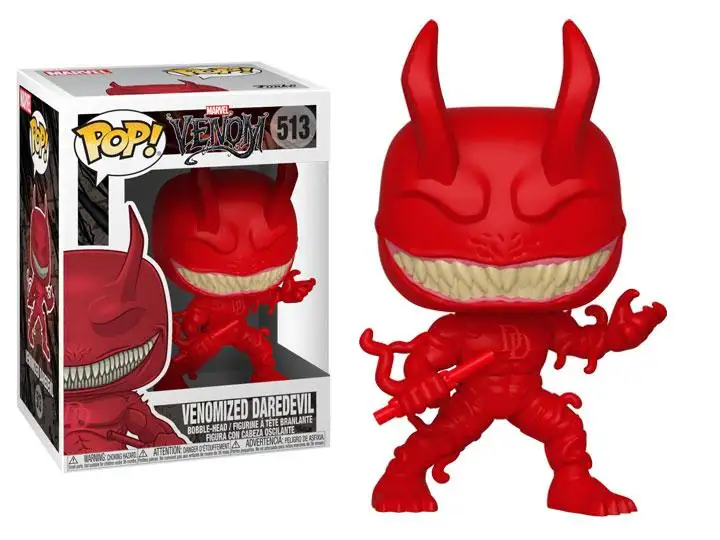 Pop! Marvel: Venom Series - Venomized Daredevil W/ Pop Protector