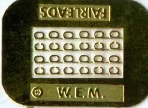 White Ensign Models 3511 1/350 Fairleads Open & Closed (D)