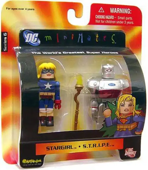 DC Minimates Series 6 Stargirl & S.T.R.I.P.E. Minifigure 2-Pack