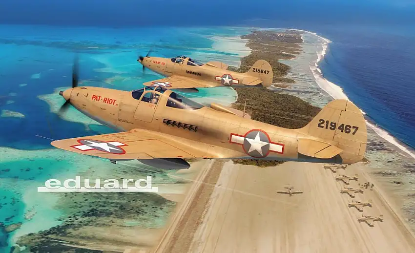 Eduard 8470 1/48 WWII P39Q Airacobra USAAF Fighter (Wkd Edition Plastic Kit)