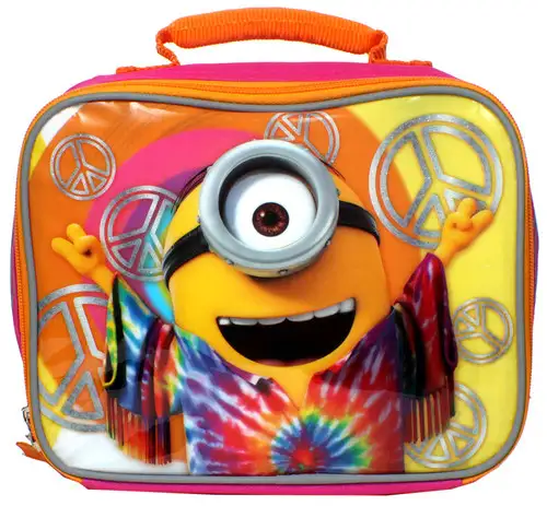 Despicable Me Minions Movie Hippie Minion Lunch Bag