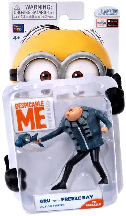 Despicable Me Minion Made Gru with Freeze Ray Action Figure