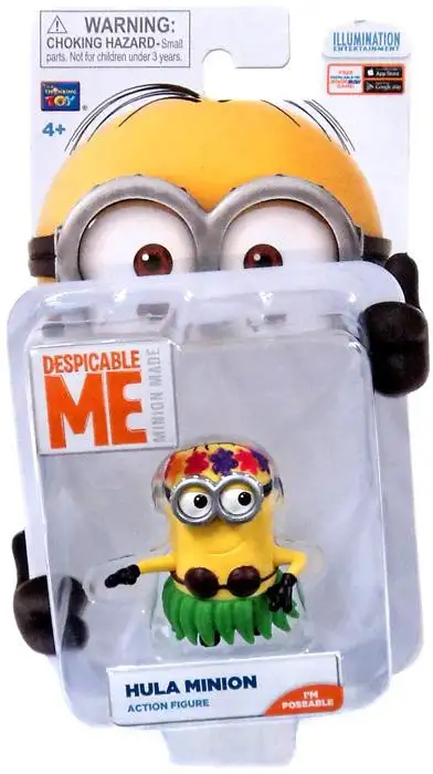 Despicable Me Minion Made Hula Minion Action Figure