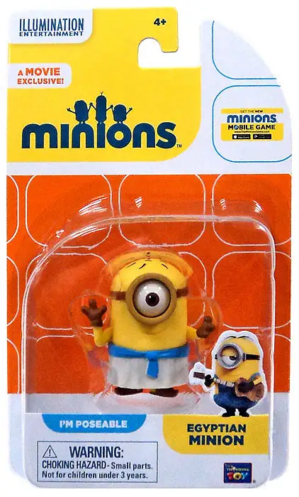 Despicable Me Minions Movie Egyptian Minion Action FIgure