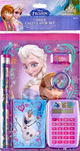 Disney Frozen 7-Piece Calculator Set 6-Inch