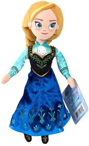 Disney Frozen Talking Bean Bag Anna 8-Inch Plush Doll