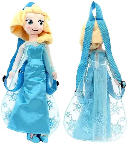 Disney Frozen Elsa 14-Inch Plush Backpack