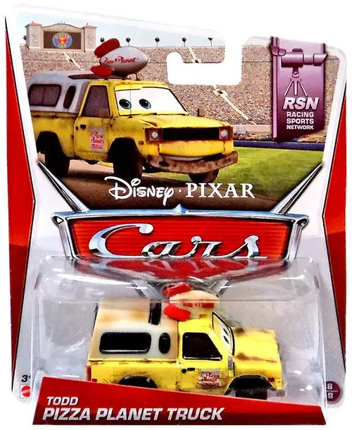 Disney / Pixar Cars Todd Pizza Planet Truck Diecast Car #8 of 8