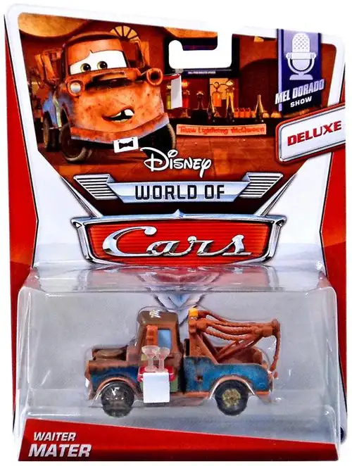 Disney / Pixar Cars The World of Cars Waiter Mater Diecast Car #4