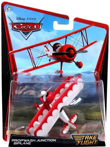 Disney / Pixar Cars Take Flight Propwash Junction Biplane Diecast Car